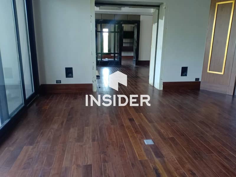 Ground apartment fully finished 210m prime location for sale at swan lake residence - hassan allam- new cairo - Ansicht 3