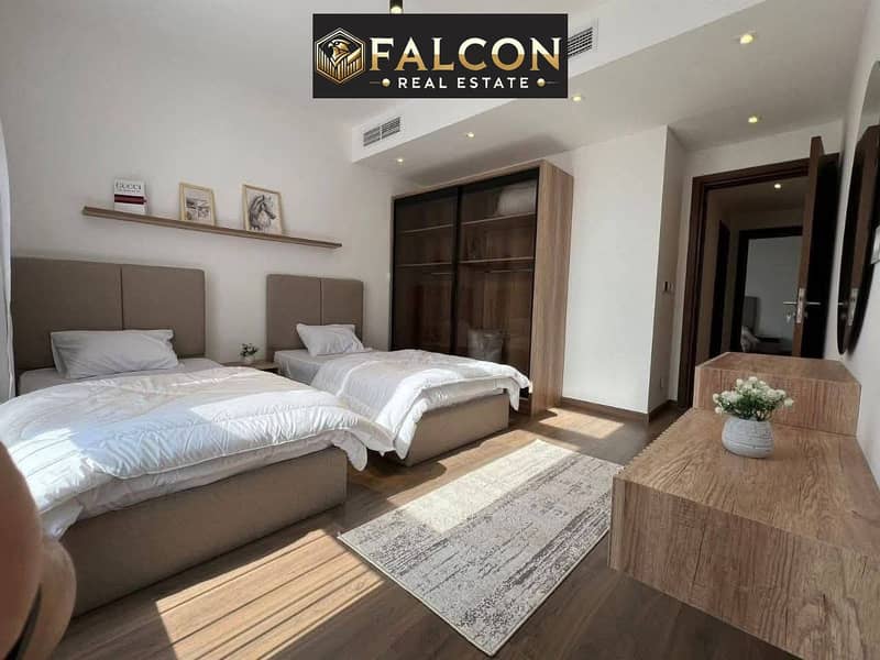 Apartment for sale, 3 bedrooms, with a 40% discount. Park View, prime location, De Joya R8, next to IL Bosco New Capital. Lagoons. - Widok 6