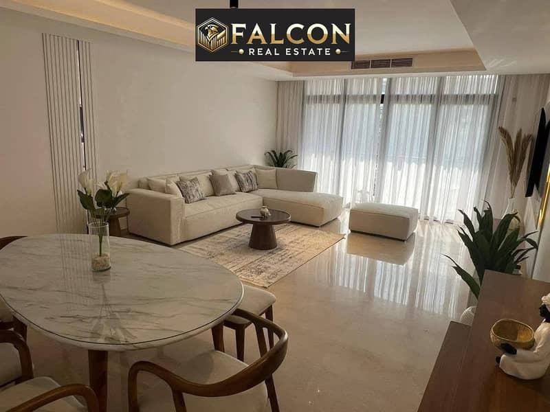 Apartment for sale, 3 bedrooms, with a 40% discount. Park View, prime location, De Joya R8, next to IL Bosco New Capital. Lagoons. - Więcej