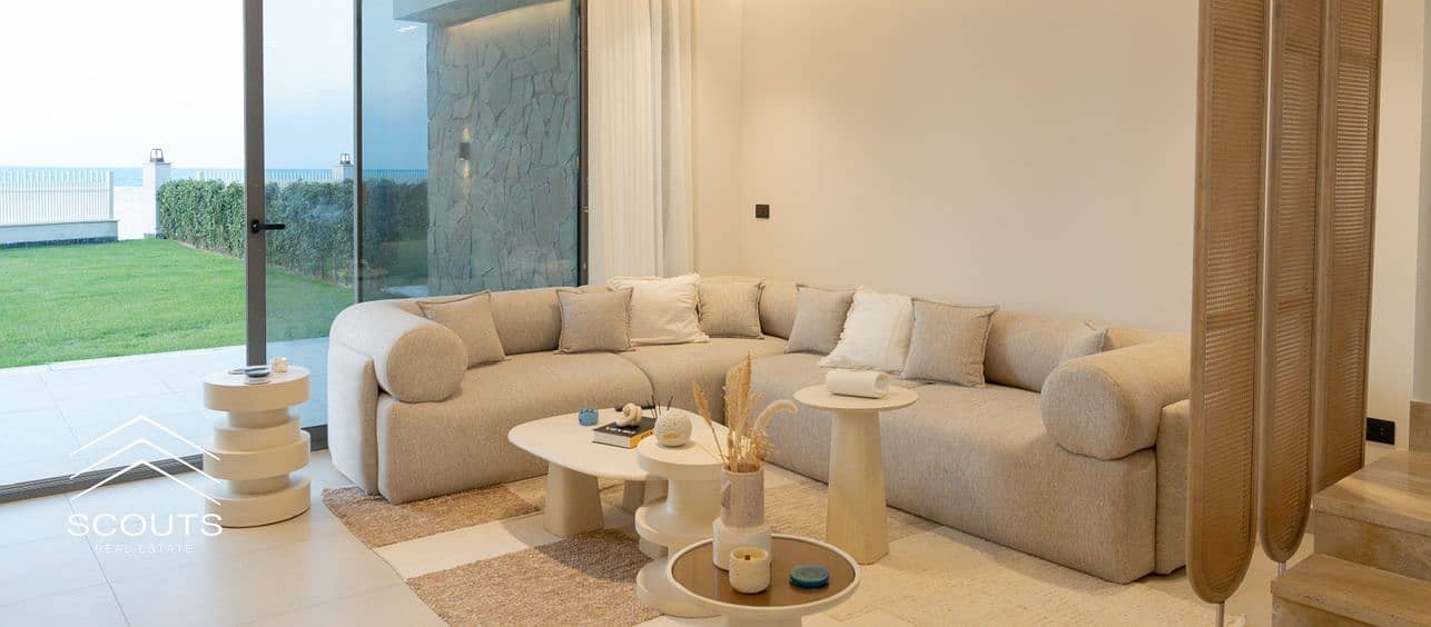 Hot Deal for sale in north coast first row Fully finished and furnished villa with appliances, ready to move in, . - Widok 3
