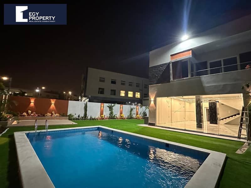 Fully Finished Luxury Villa With a Private Pool for Sale in Gardenia Park 2 - 6th of October City - Ansicht 3
