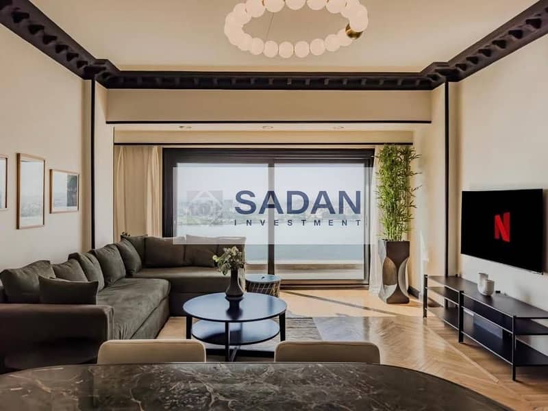 Opportunity to own a fully finished hotel apartment on the Nile with air conditioning, furniture, and appliances, with a guaranteed return on investm - Widok 2
