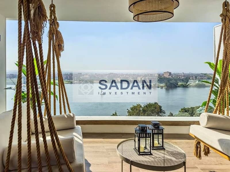 Opportunity to own a fully finished hotel apartment on the Nile with air conditioning, furniture, and appliances, with a guaranteed return on investm - Widok 4