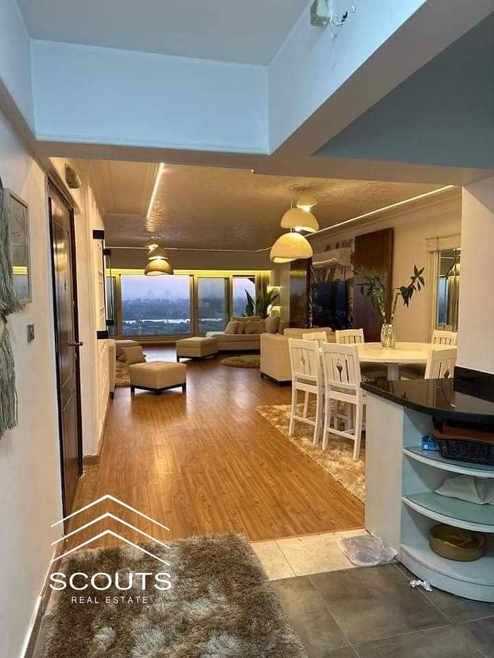 Hotel apartment on the Nile, Cairo, Maadi, near downtown. Hotel service, fully finished to a high standard with air conditioning. Excellent prices and - Widok 6