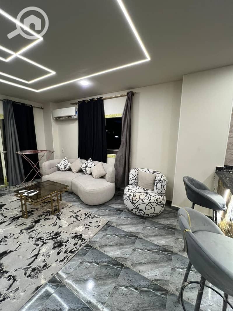 Furnished hotel apartment for rent in the most prestigious area of Zayed City, District 8, close to all services. – pohled 3