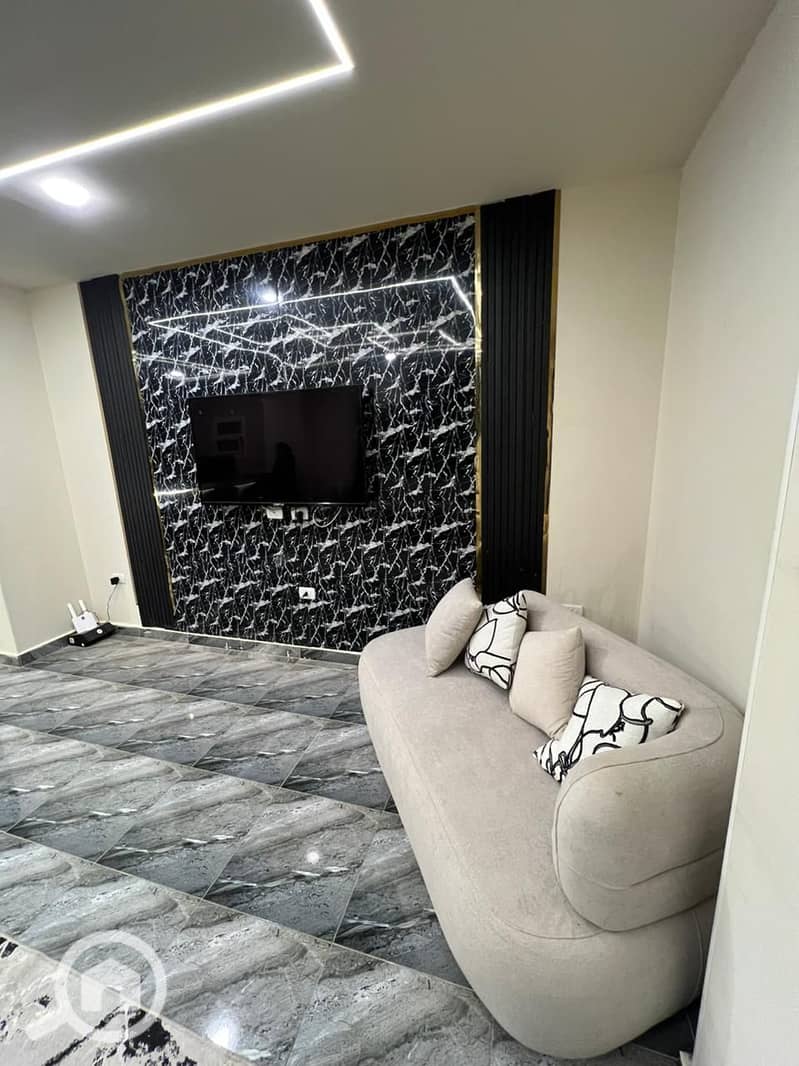 Furnished hotel apartment for rent in the most prestigious area of Zayed City, District 8, close to all services. – pohled 4