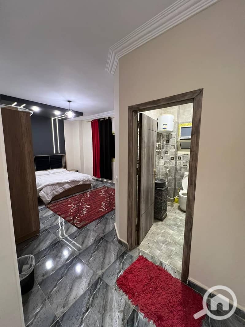 Furnished hotel apartment for rent in the most prestigious area of Zayed City, District 8, close to all services. – pohled 5
