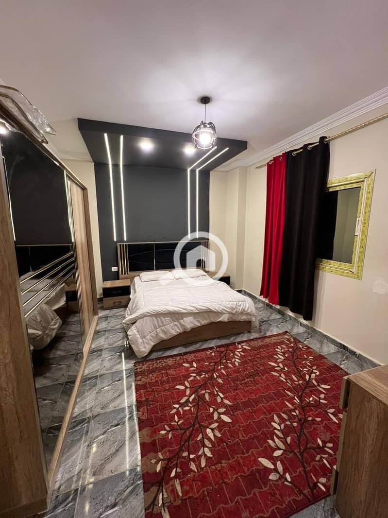 Furnished hotel apartment for rent in the most prestigious area of Zayed City, District 8, close to all services. – pohled 6