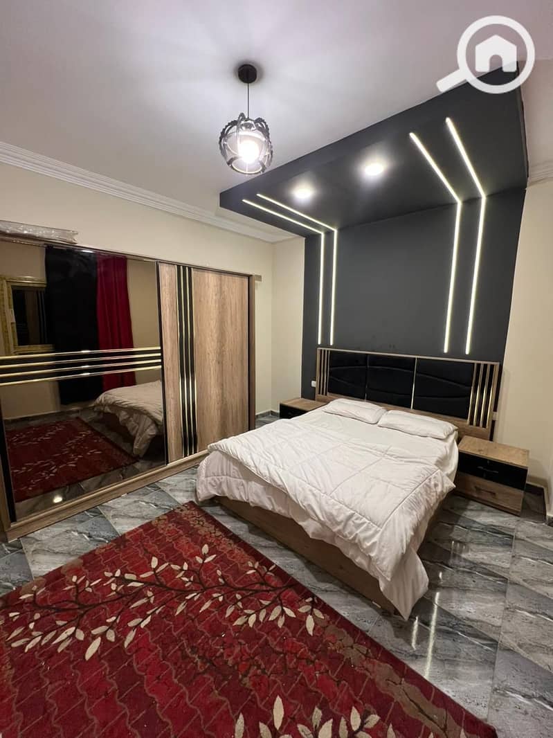 Furnished hotel apartment for rent in the most prestigious area of Zayed City, District 8, close to all services. – další