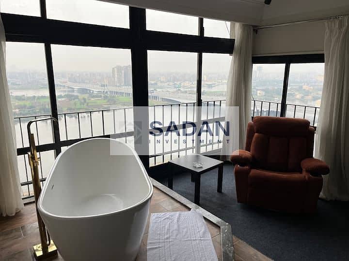 Hotel apartment for sale in the InterContinental Hotel, directly on the Nile. Fully finished with furniture, air conditioning, and appliances. - Ansicht 2