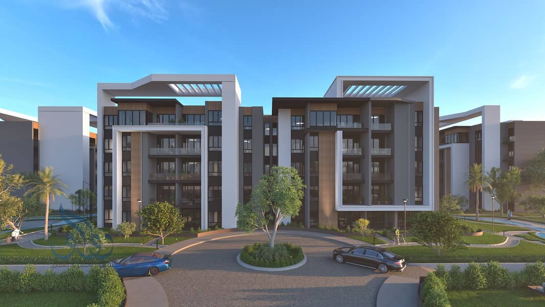 Apartment for sale in Zat Compound, Hadayek October, on Al Nawadi Street, close to Zewail Road and Al Wahat Road. - Bild 5
