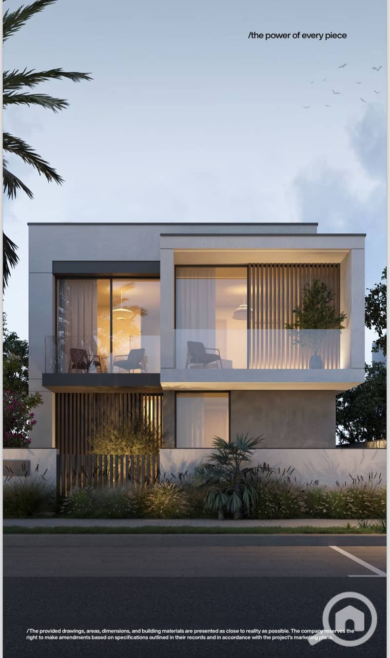 Own an independent villa with a private swimming pool directly on the Dahshur link next to Palm Hills. - Widok 2