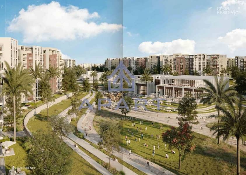 3 Bedroom Apartment Prime Location Early Delivery Pool Access Fully Finished With ACs Lowest Price For Sale in Zed East - New Cairo – pohled 5