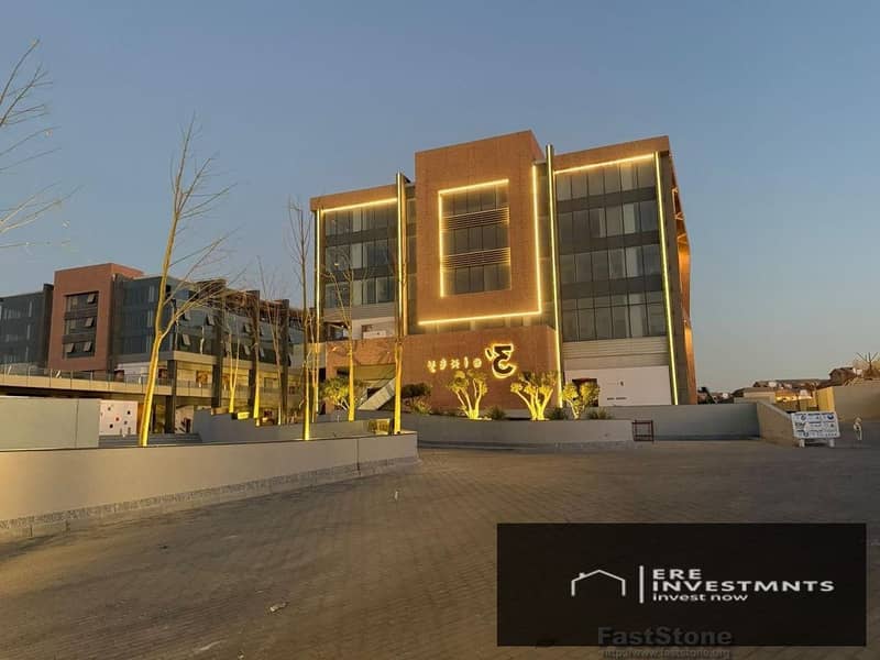 131m² administrative office for sale with flexible payment plans in Three Sixty, Fifth Settlement - ready for immediate occupancy - Widok 6