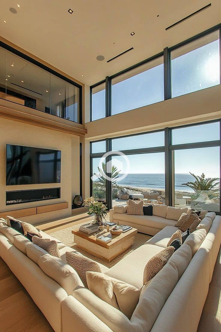 Fully Finished Villa with Furniture and Air Conditioners Ready for Viewing at the Lowest Price and in the Best Location on the Sea in the North Coast - Widok 3