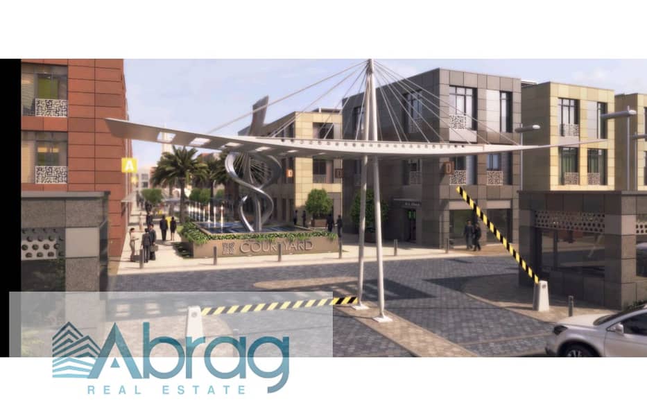 For Rent: Fully Finished Office (Entire Administrative Building) 685 sq m, 3 Floors, with Air Conditioning, in Sheikh Zayed, The Courtyard Mall - Ansicht 6