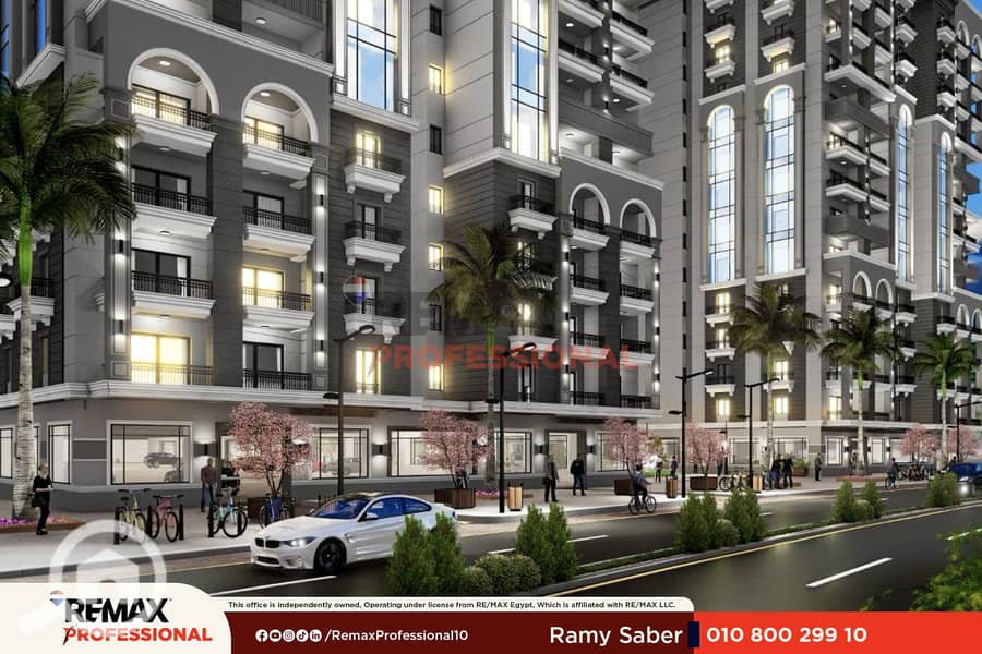 Open view apartment for sale in Murooj - Smouha - Ansicht 5
