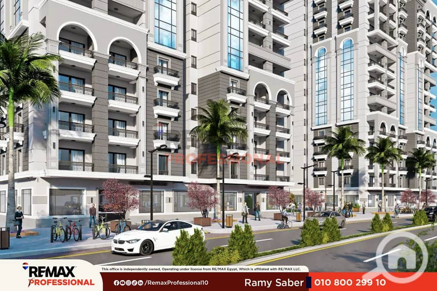 Open view apartment for sale in Murooj - Smouha - Ansicht 6