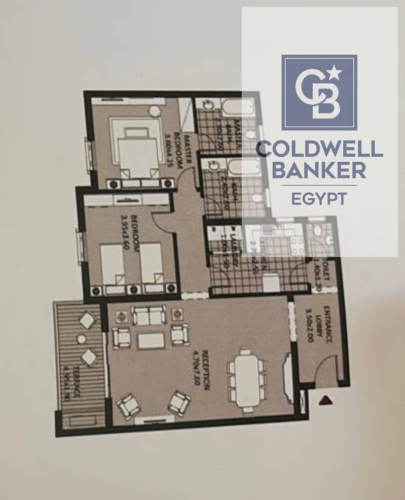 Luxury Penthouse 168 sqm plus a private 96 sqm roof for Sale in October Plaza – Ready to Move - Ansicht 5