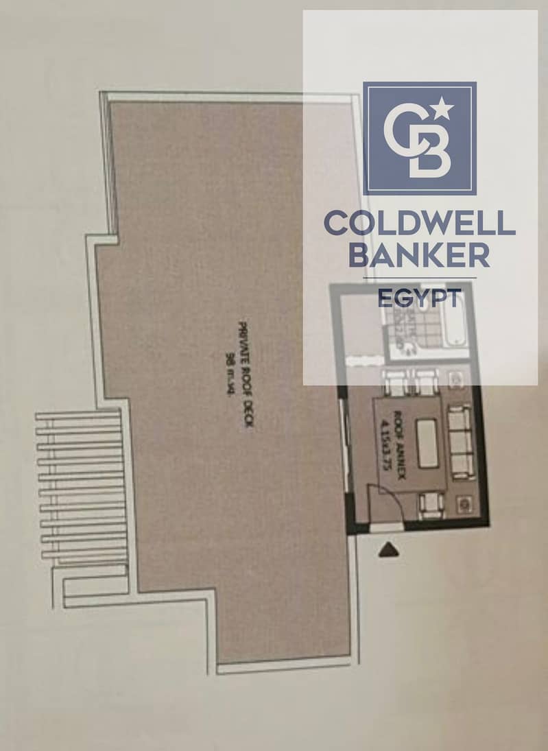 Luxury Penthouse 168 sqm plus a private 96 sqm roof for Sale in October Plaza – Ready to Move - Ansicht 6