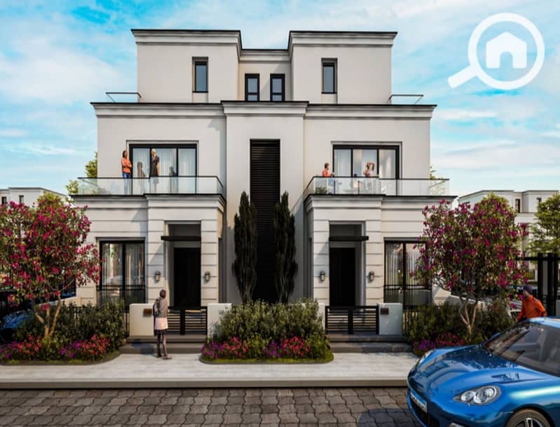 Twin House 350 sqm ready for delivery soon in Naia West in front of Beverly Hills and near The Estates Sodic - Ansicht 5