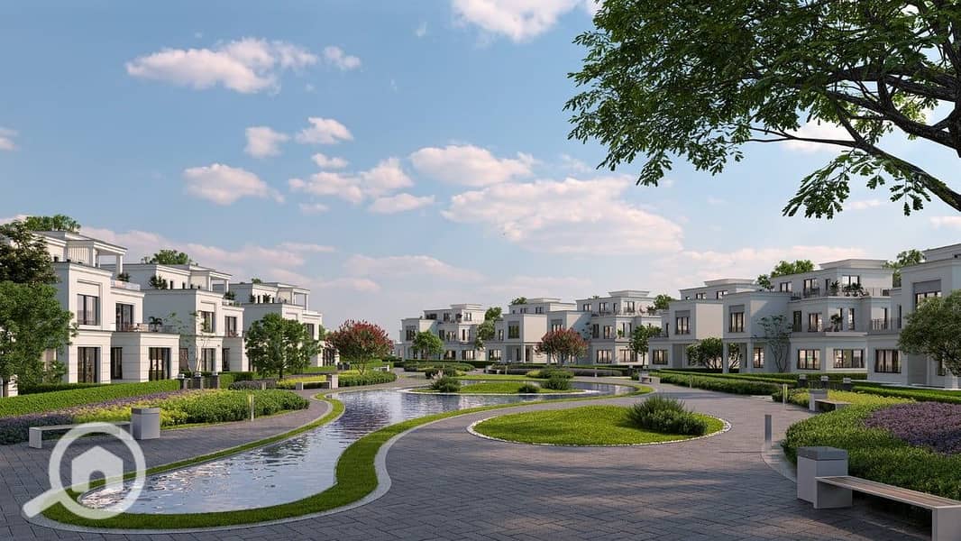 Twin House 350 sqm ready for delivery soon in Naia West in front of Beverly Hills and near The Estates Sodic - Mehr