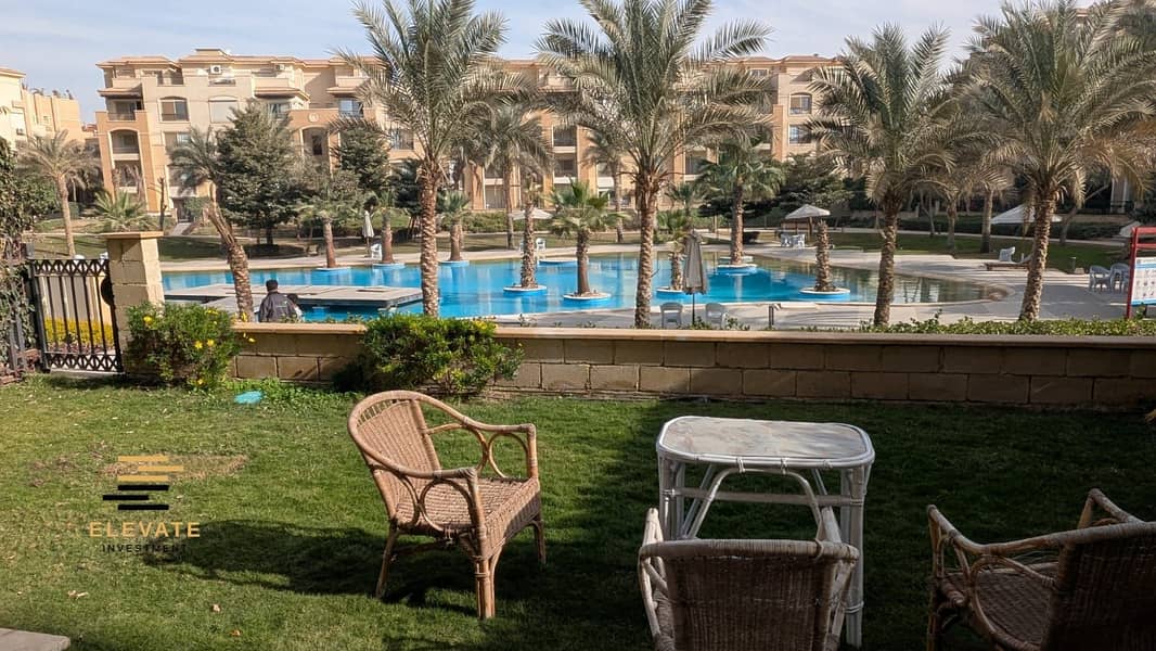 apartment 220m with garden fully furnished for rent at stone residence compound new cairo super lux finished – pohled 2