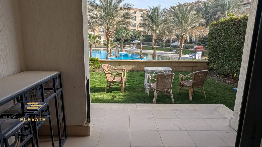 apartment 220m with garden fully furnished for rent at stone residence compound new cairo super lux finished – pohled 3