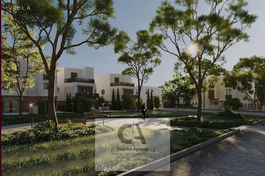 Villa Townhouse for sale in Scenes Compound in the heart of Mostakbl City next to Bloomfields with a 5% down payment and installments up to 10 years - Mehr
