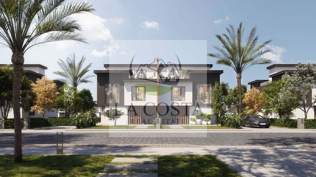 Direct Lake View Ground Duplex for Sale – Creek Town New Cairo | Ready to Move | Down Payment & Installments - Meer
