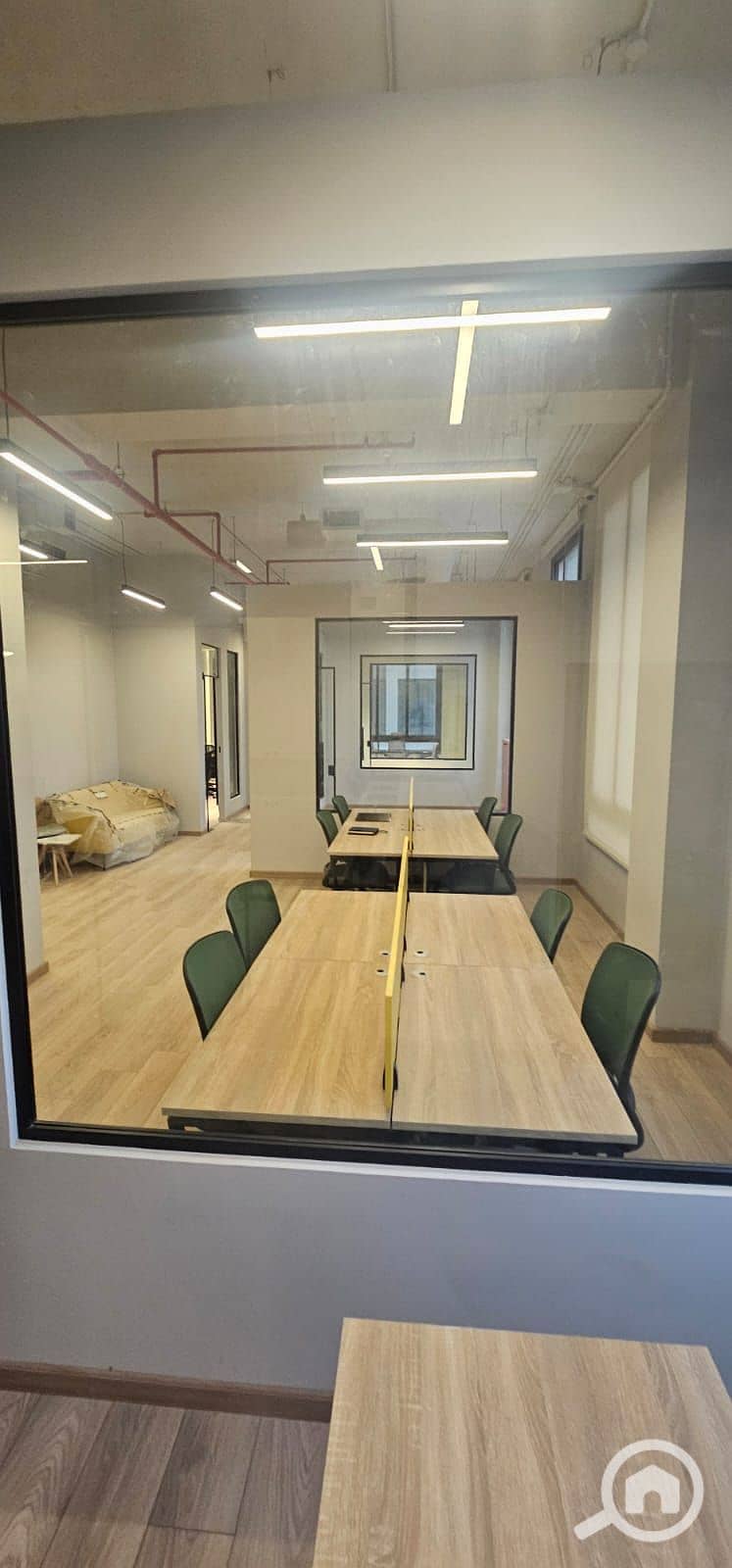 Unique administrative headquarters of 192 m fully finished for rent in the strongest location in District 5, New Cairo. - Więcej