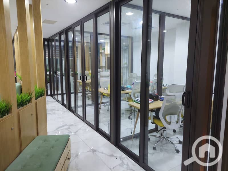 Distinctive administrative headquarters of 140m fully finished for rent in Trivium Business Complex, Fifth Settlement - Widok 4