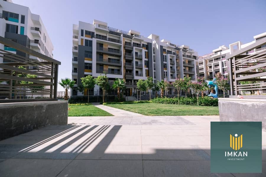Two-bedroom apartment with a sea view and a prime location for sale in installments over 10 years, next to AUC in The Icon Compound, Fifth Settlement, – pohled 5