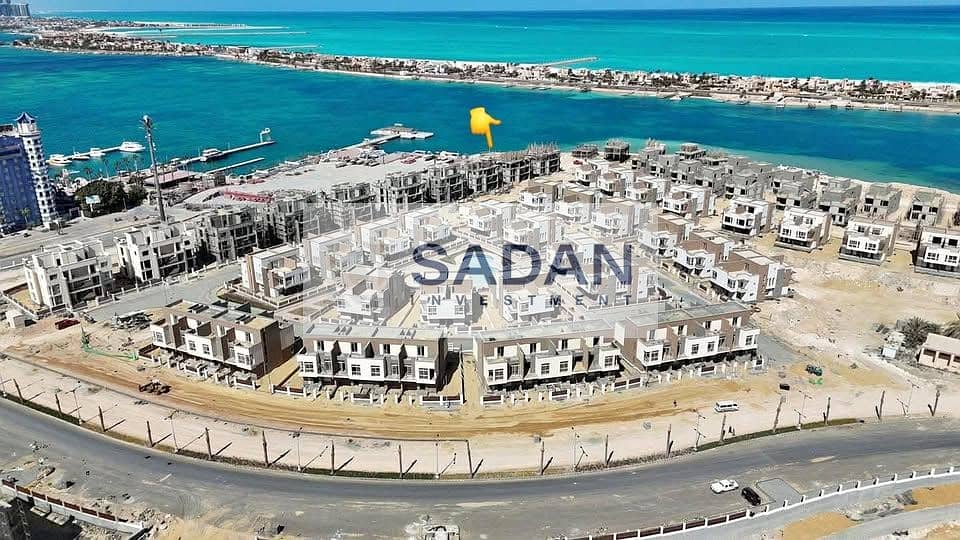 Chalet with a lagoon view in Marina 8, North Coast, with a down payment of 700,000 and installments available. – pohled 6