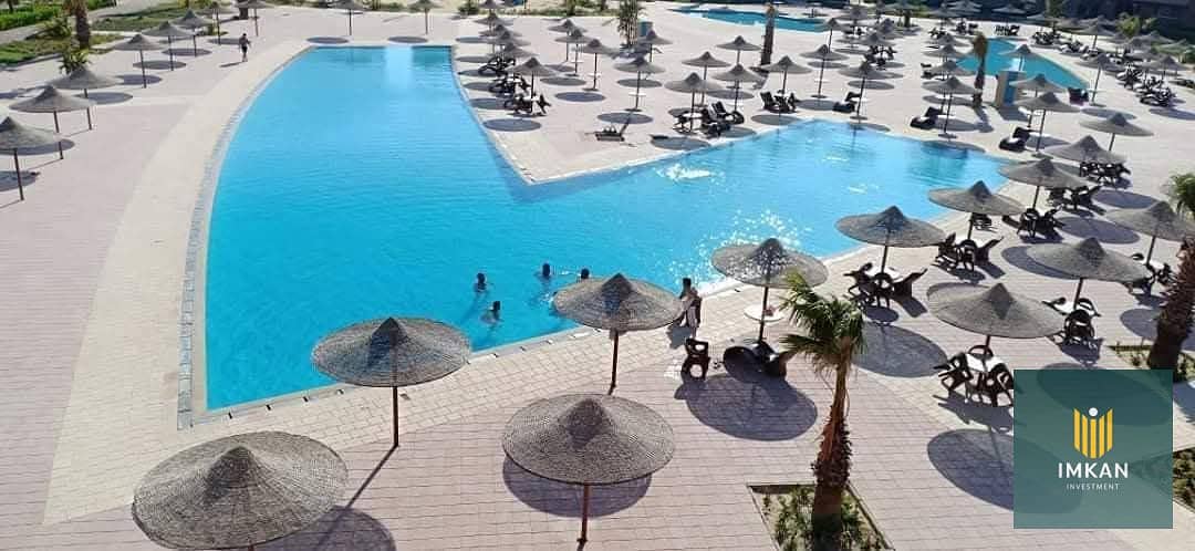 **Immediate Delivery Fully Finished Sea View Chalet for Sale in Ain Sokhna at Malibu Ain Sokhna, Available with Installments Over the Longest Repaymen - Więcej