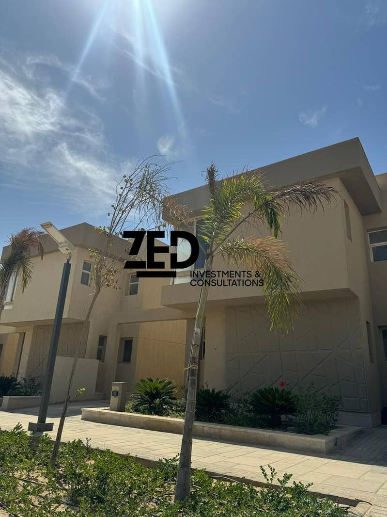 Townhouse 190 sqm installments 7 years - Badiya Palm Hills, Sixth of October City, delivery 2027 ready for inspection less than the company's price 50% - townhouse for sale RTM - Więcej