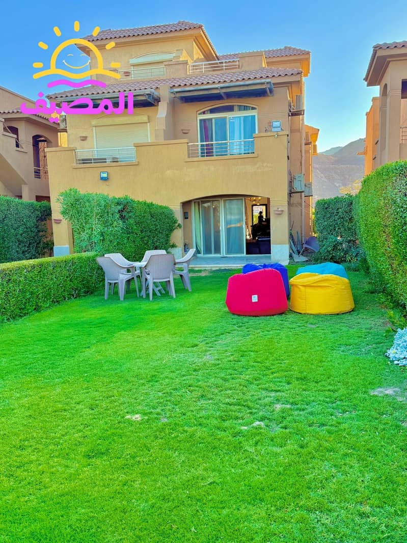 Elegant 3 Bedroom Villa with Stunning Sea View & Private Garden in Telal Ain Sokhna – Near La Vista 6 & La Vista Topaz - Widok 3