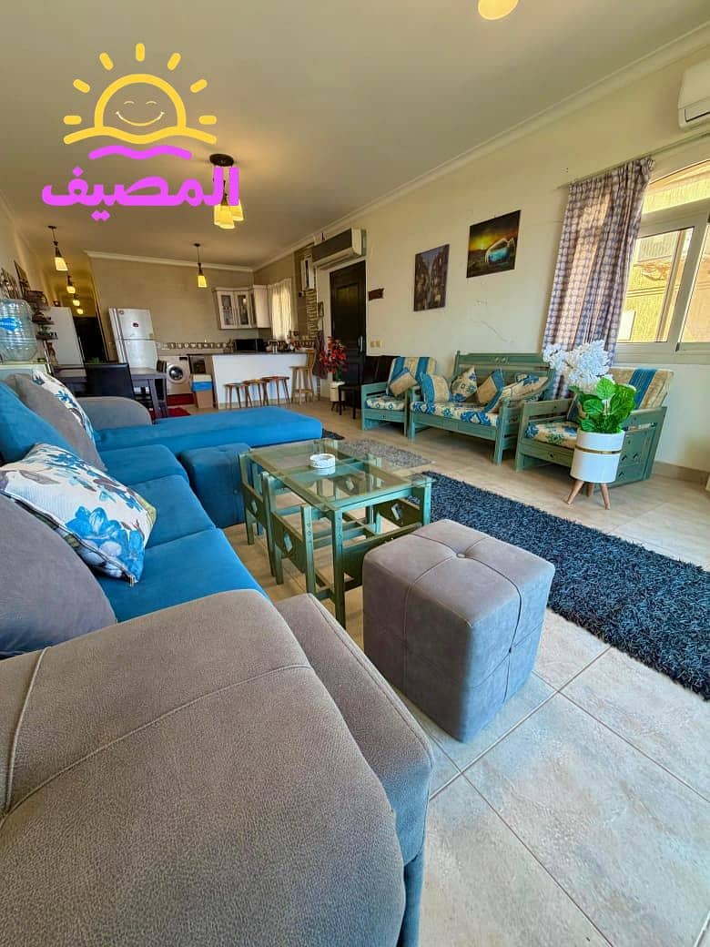Elegant 3 Bedroom Ground Floor Chalet with Garden & Stunning View in Telal Ain Sokhna – Near La Vista 6 & La Vista Topaz – pohled 5