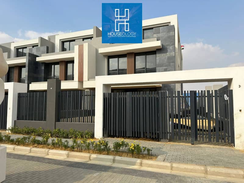 Corner townhouse for sale at a special price in Patio Town, Fifth Settlement, with installments over the longest payment period and near delivery. - Widok 6