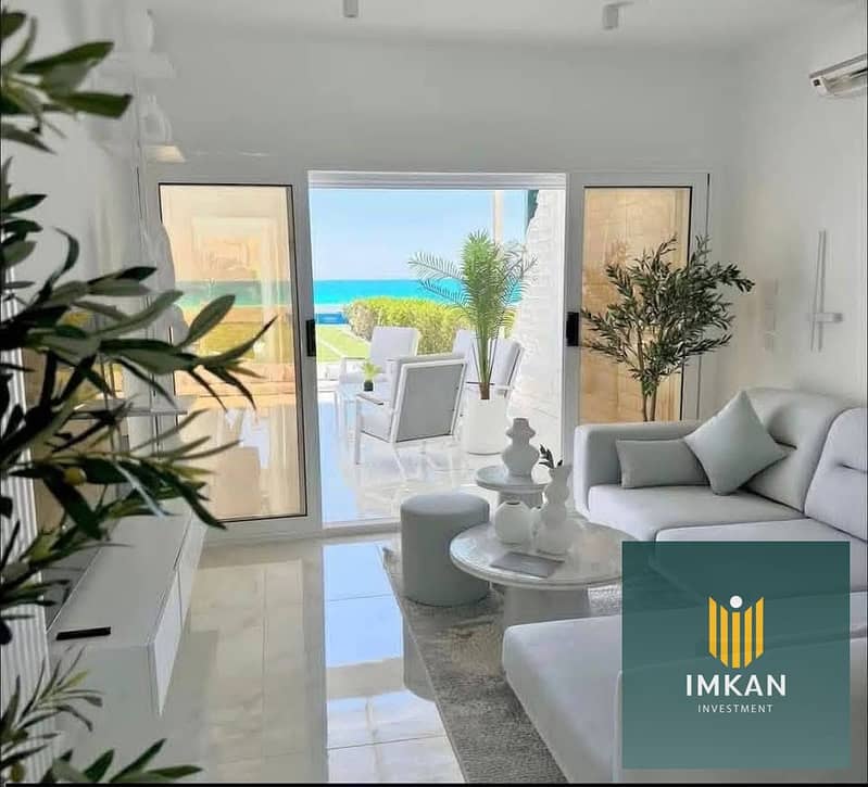 Chalet for sale, ready for immediate occupancy, fully finished, pool view, 7-year payment plan available in Malibu Ain Sokhna village (Malibu), near B - Widok 3