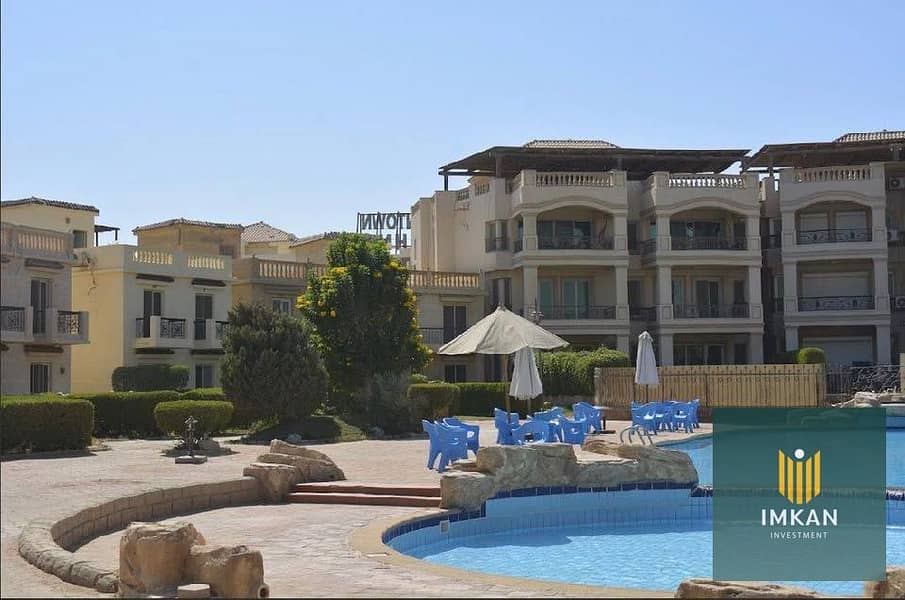 Chalet for sale, ready for immediate occupancy, fully finished, pool view, 7-year payment plan available in Malibu Ain Sokhna village (Malibu), near B - Więcej