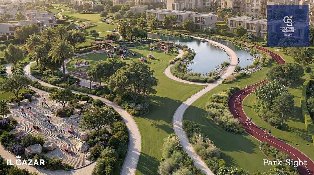 Apartment for sale with a prime view - next to La Vista and Palm Hills - 10% down payment and installments over 8 years – pohled 4