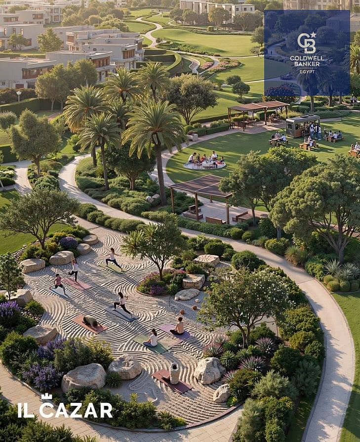 Apartment for sale with a prime view - next to La Vista and Palm Hills - 10% down payment and installments over 8 years – pohled 5
