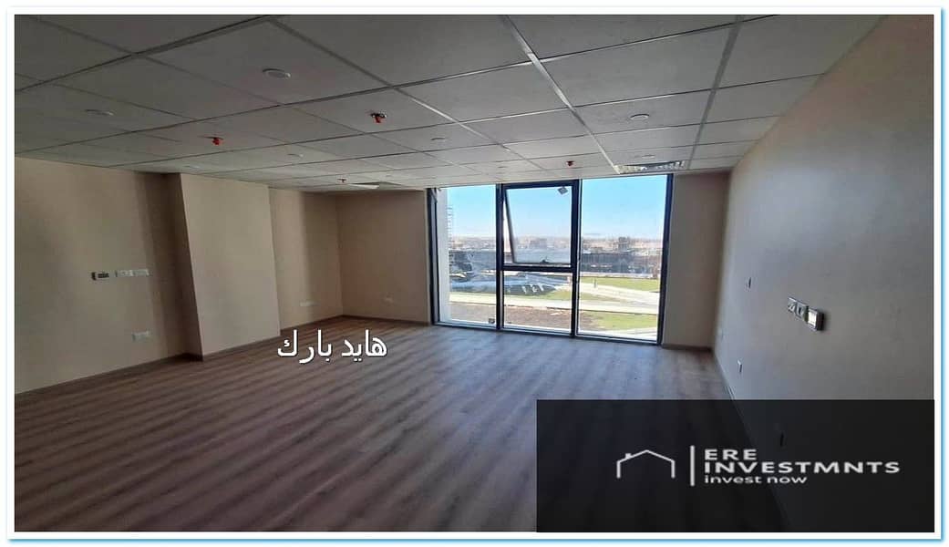 114 sq m administrative office for rent at a bargain price, ultra-modern, in Hyde Park, New Cairo, Fifth Settlement - ready for immediate viewing - Vista 2