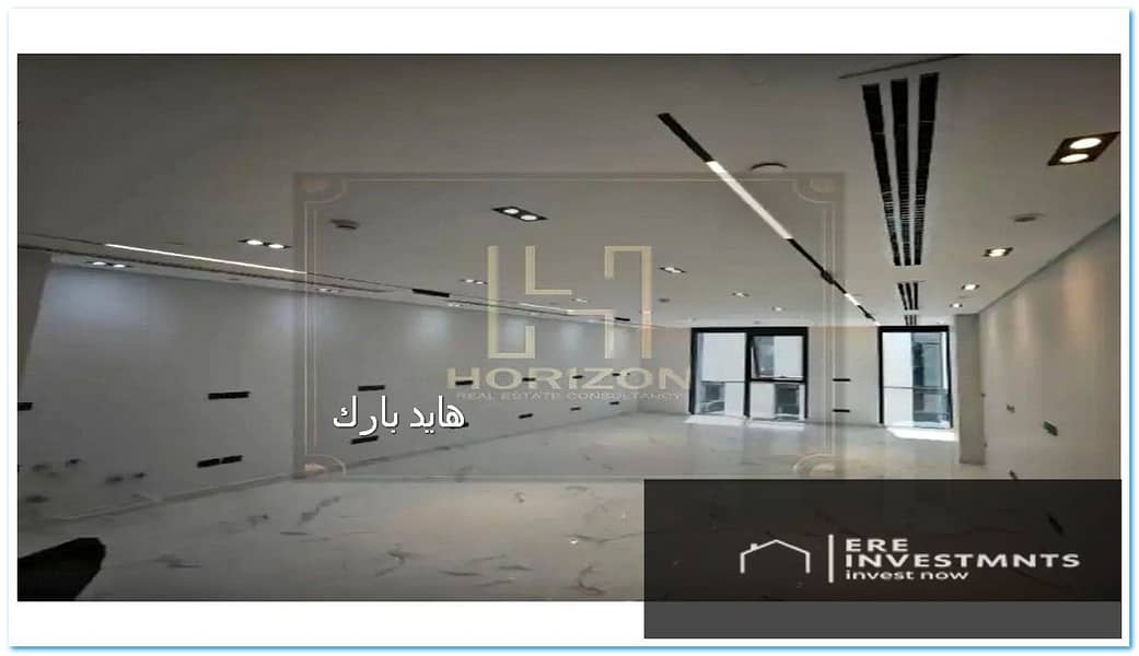114 sq m administrative office for rent at a bargain price, ultra-modern, in Hyde Park, New Cairo, Fifth Settlement - ready for immediate viewing - Vista 3