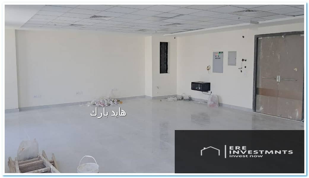 114 sq m administrative office for rent at a bargain price, ultra-modern, in Hyde Park, New Cairo, Fifth Settlement - ready for immediate viewing - Altro