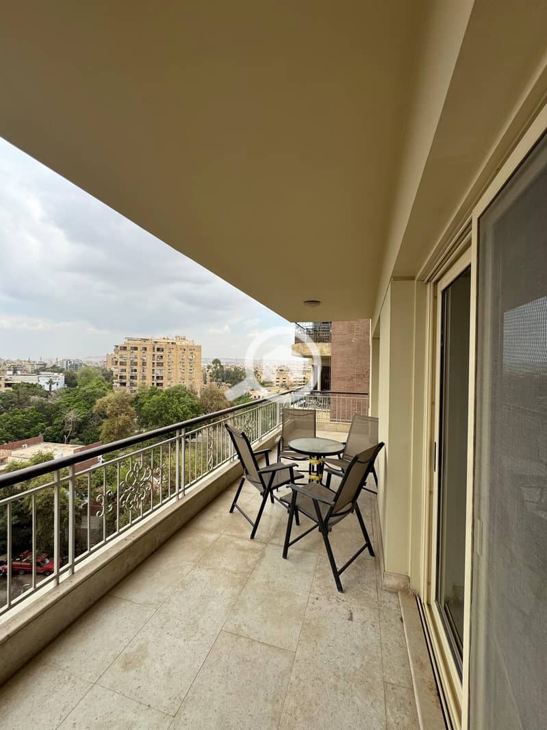 Furnished apartment for rent in Degla, Maadi, 4 air-conditioned rooms - Widok 4