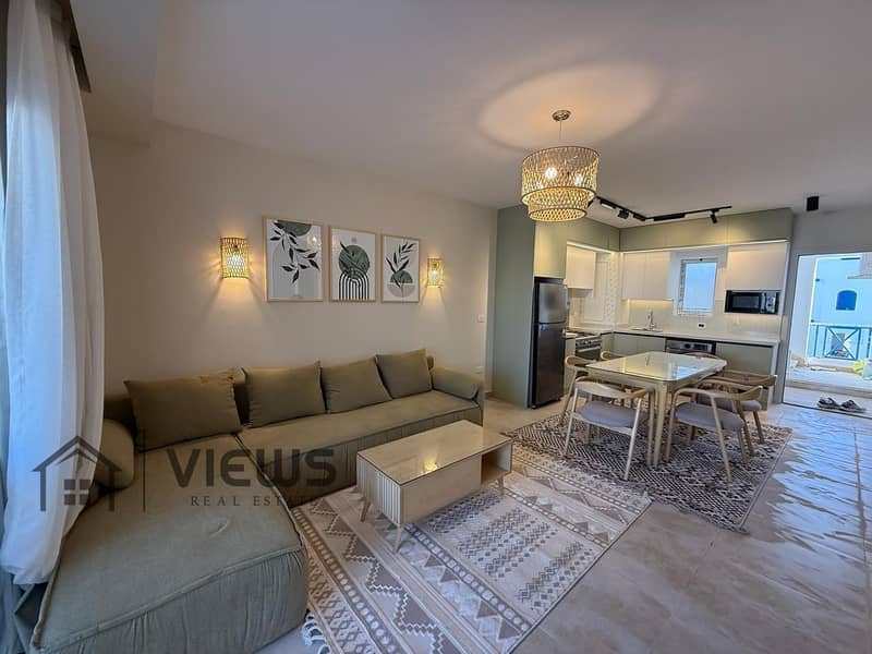 Chalet for rent 3 bedrooms direct pool view fully furnished Mountain View Ras Al Hekma - Ansicht 5