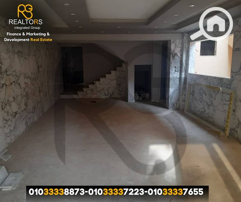 Twin House Villa for Sale, 365 sq m, Pyramids Walk Compound, Ultra Super Lux, Prime Location – pohled 4