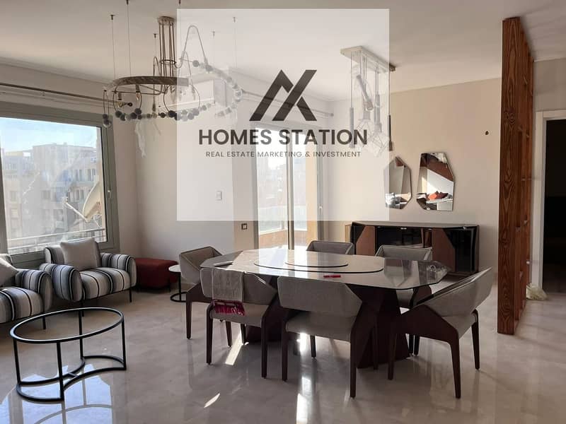 Fully Furnished Penthouse for Rent in Village Gate – New Cairo - Widok 6